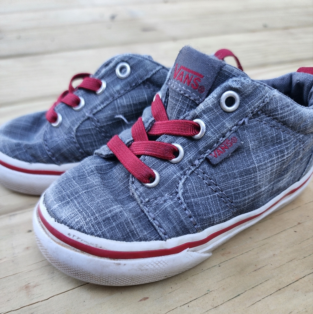 Vans size 6 baby shoes
